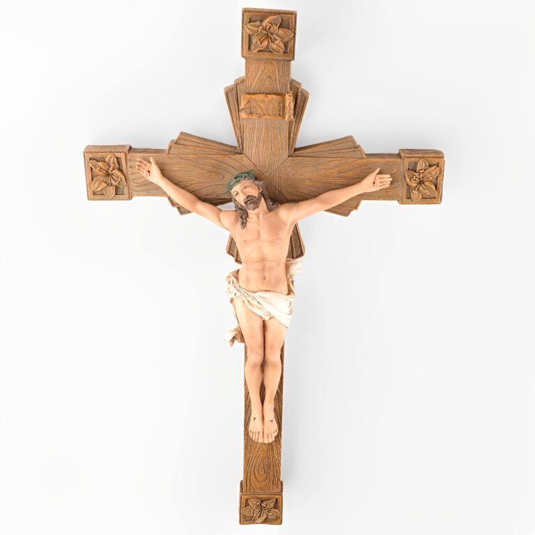 Crucifix Religious Wall Plaque