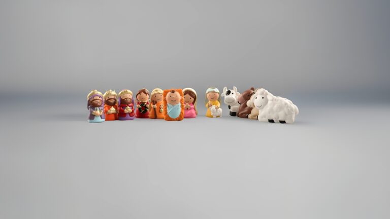 Holy Family Nativity Fridge Magnets