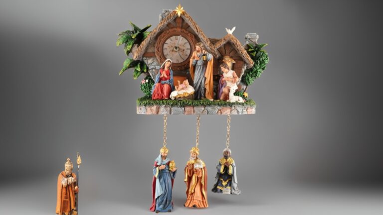 Holy Family Cuckoo Clock